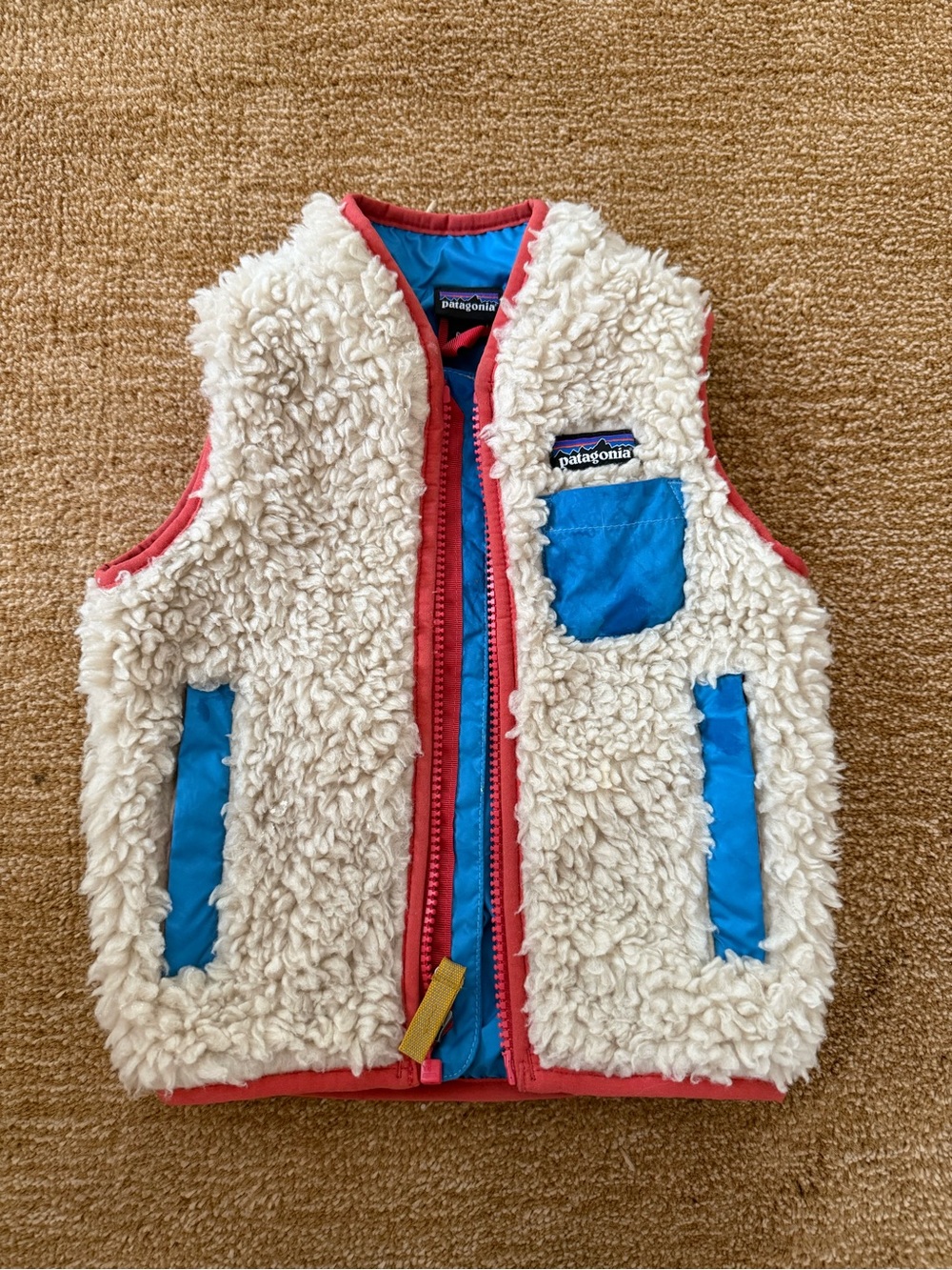 Kids Patagonia Fleece Vest